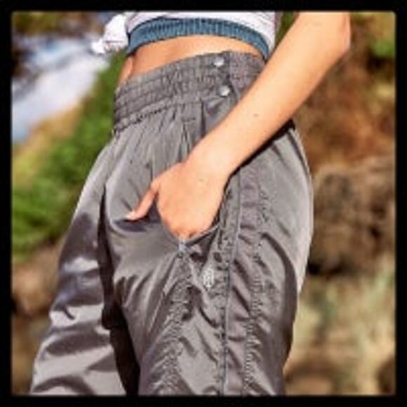 Free People X FP Movement Adora Packable Pants Gray Size L - Picture 2 of 10